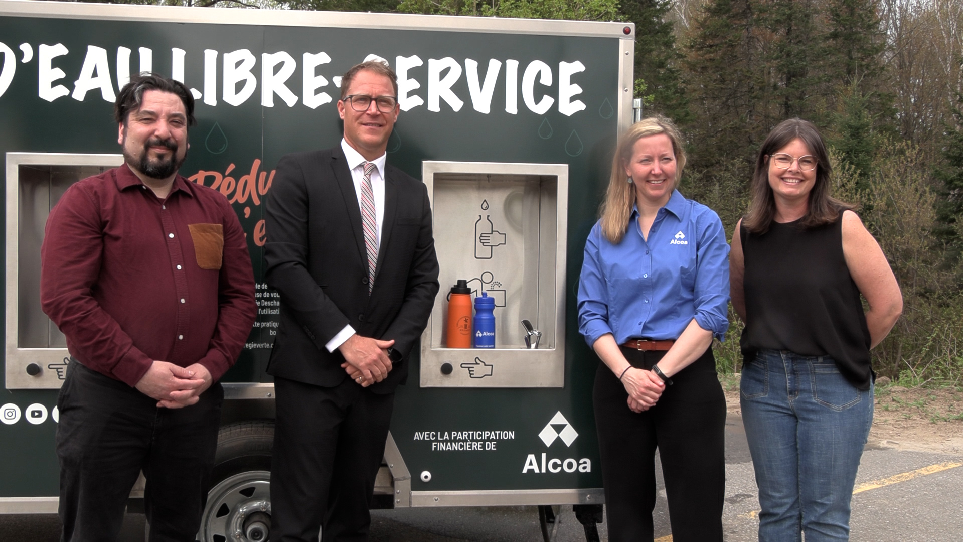 Portneuf fait un pas de plus vers l’écologie avec sa nouvelle station mobile d’eau potable