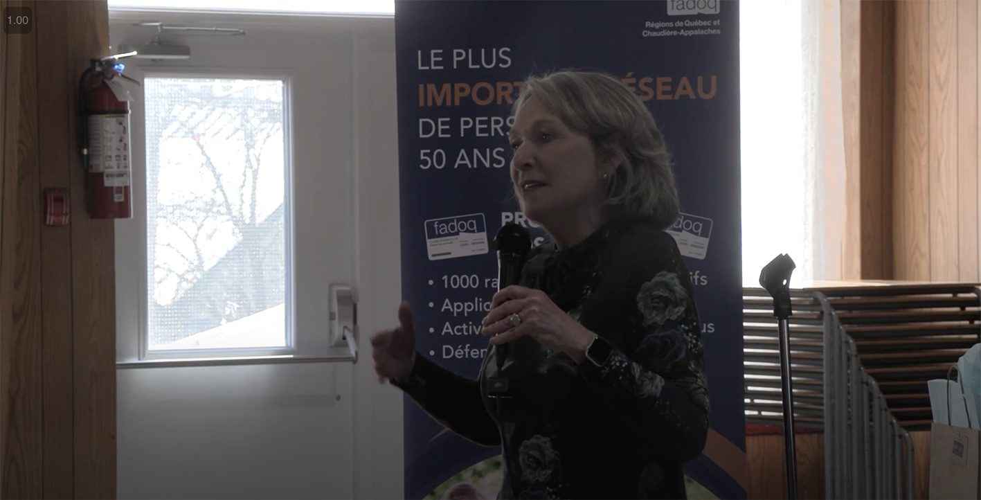 Rencontre de la ministre Sonia Bélanger